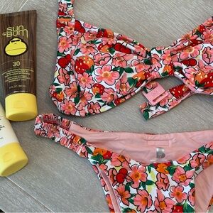 BlackBough Strawberry/Floral Bikini
